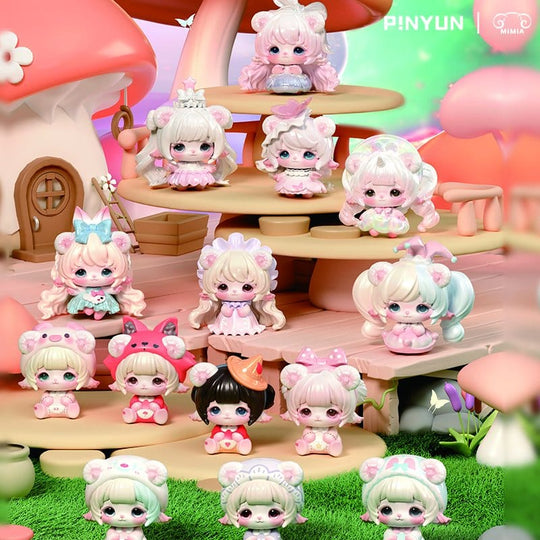 MiMiA Dream House Series Minifiguren Blind Box Sortiment (10)