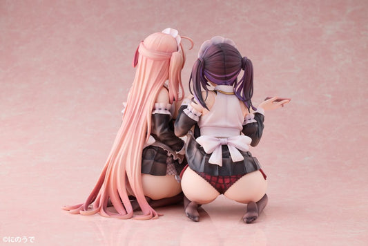 Original Character PVC Statuen 1/5 2er-Set Koho Miya & Otsuhane Fuwari illustration by Ninoude 18 cm