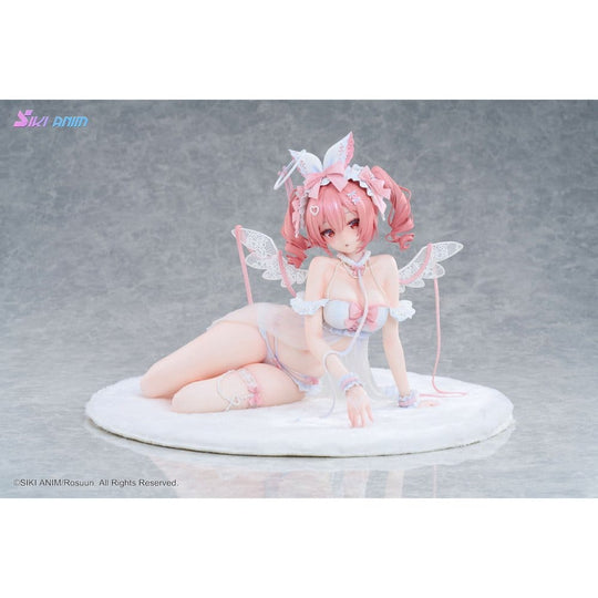 Original Character PVC Figur 1/4 White Rabbit Rosu Angel Ver. Illustrated by Rosuuri 23 cm