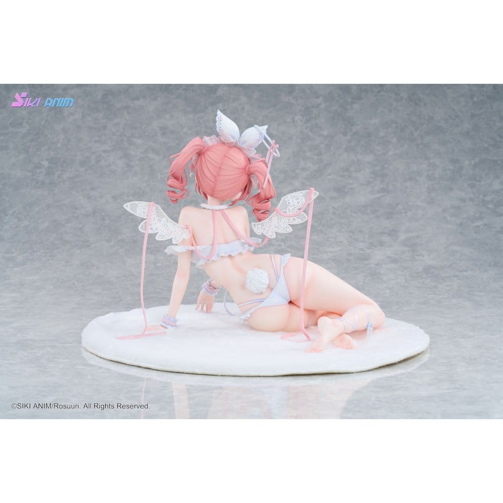 Original Character PVC Figur 1/4 White Rabbit Rosu Angel Ver. Illustrated by Rosuuri 23 cm
