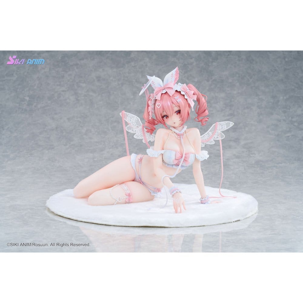 Original Character PVC Figur 1/4 White Rabbit Rosu Angel Ver. Illustrated by Rosuuri 23 cm
