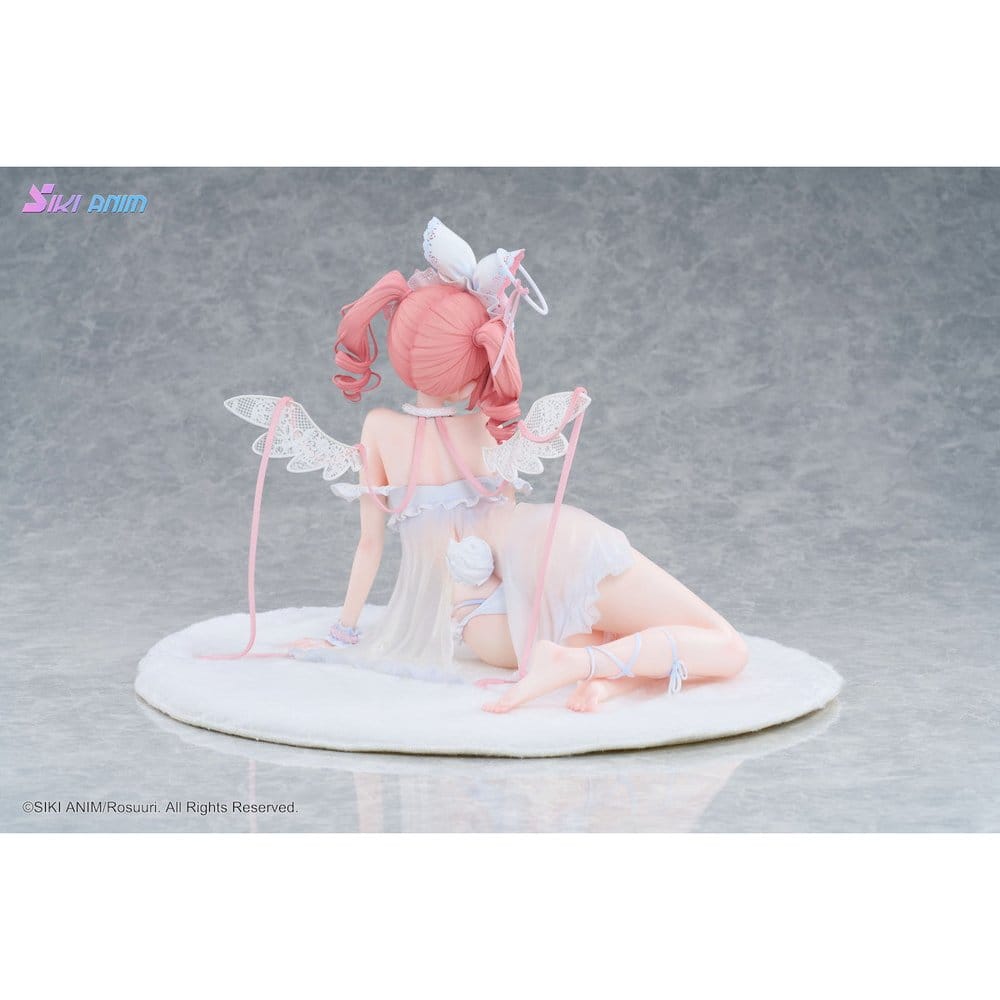 Original Character PVC Figur 1/4 White Rabbit Rosu Angel Ver. Illustrated by Rosuuri Bonus Edition 23 cm