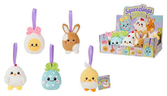 Squeezlings Plüschfigur 5er-Pack Display (20)