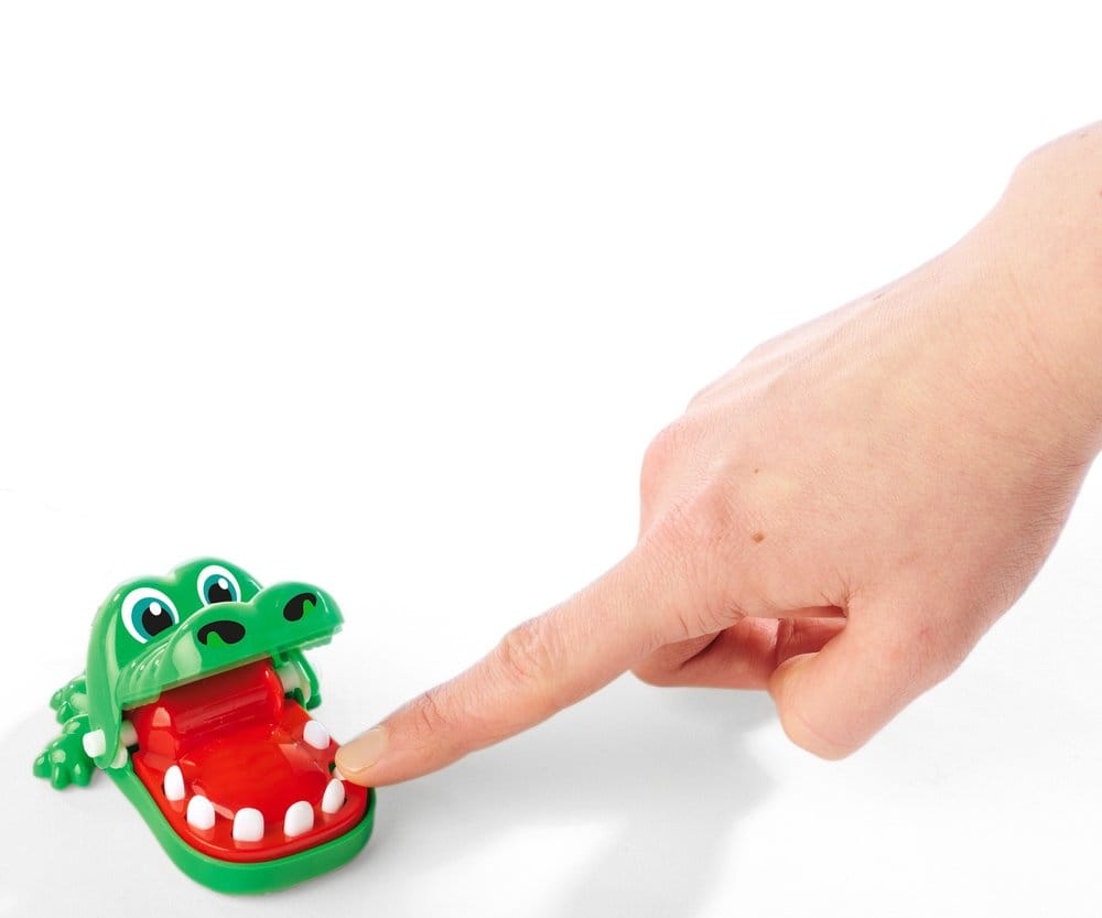 Schlüsselanhänger Mini Beißendes Krokodil