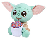Star Wars Mandalorian Plüschfigur Grogu mit Popcorn 25 cm