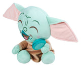 Star Wars Mandalorian Plüschfigur Grogu mit Macaroon 25 cm
