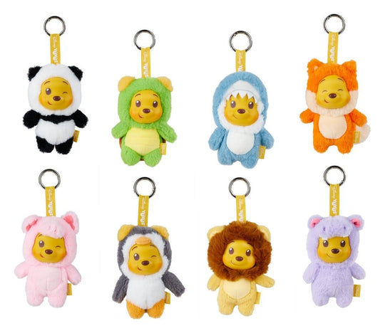 Disney YuYus Plüsch Schlüsselanhänger Wave 2 Winnie the Pooh 13 cm Blindbox Display (8)