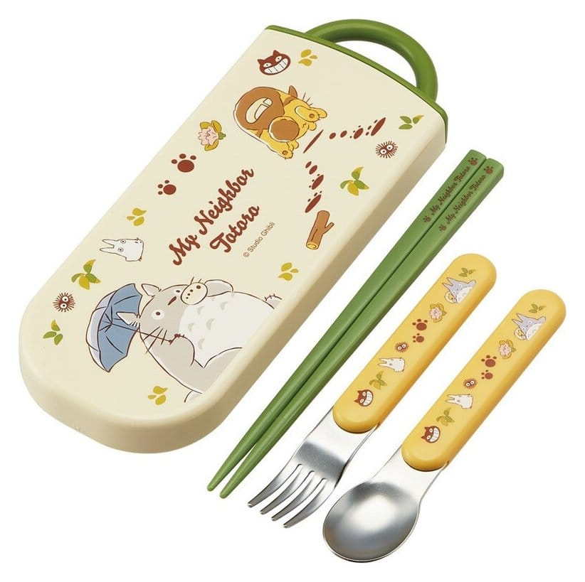 Mein Nachbar Totoro Essstäbchen Löffel Gabel Set Totoro & Catbus