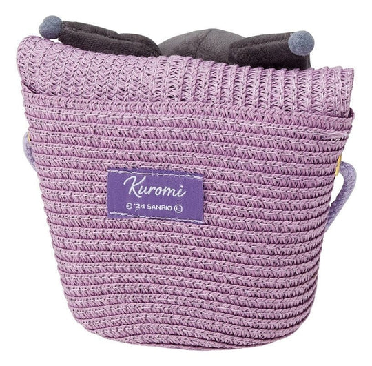 Sanrio Schultertasche Kuromi Straw