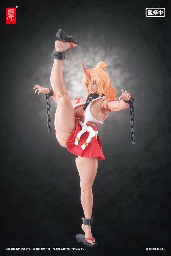 Original Character Actionfigur 1/12 RPGEX-08 Oni Miko Second Daughter Momiji 17 cm