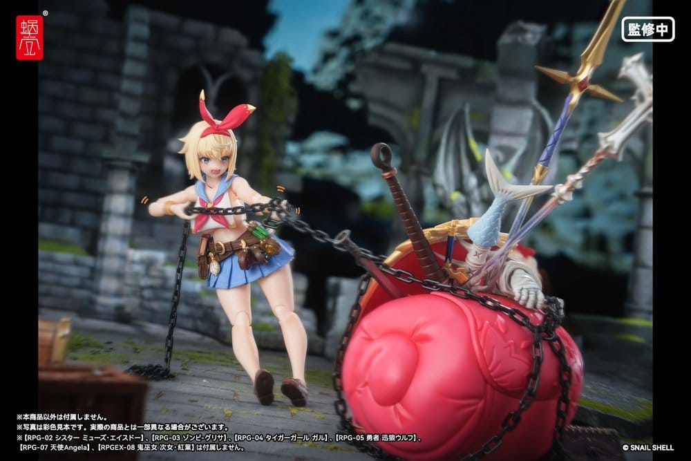 Original Character Actionfigur 1/12 RPGEX-06 Adventurer Snail 15 cm