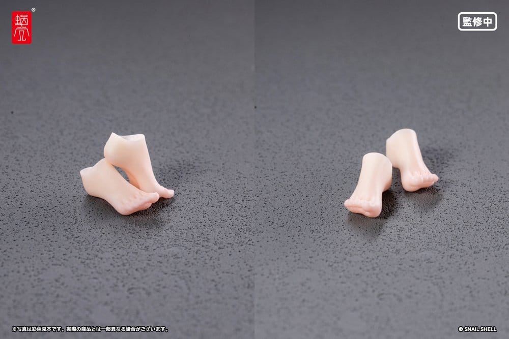 Original Character Zubehör Set für Actionfiguren 1/12 RPGEX-06 Adventurer Snail Foot Parts