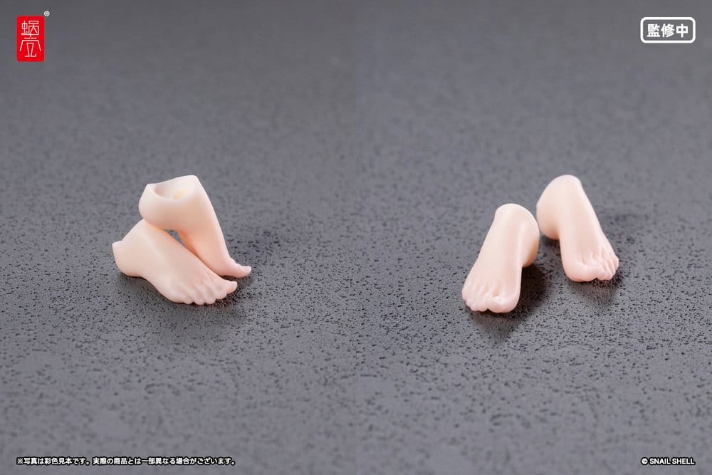 Original Character Zubehör Set für Actionfiguren 1/12 RPGEX-06 Adventurer Snail Foot Parts