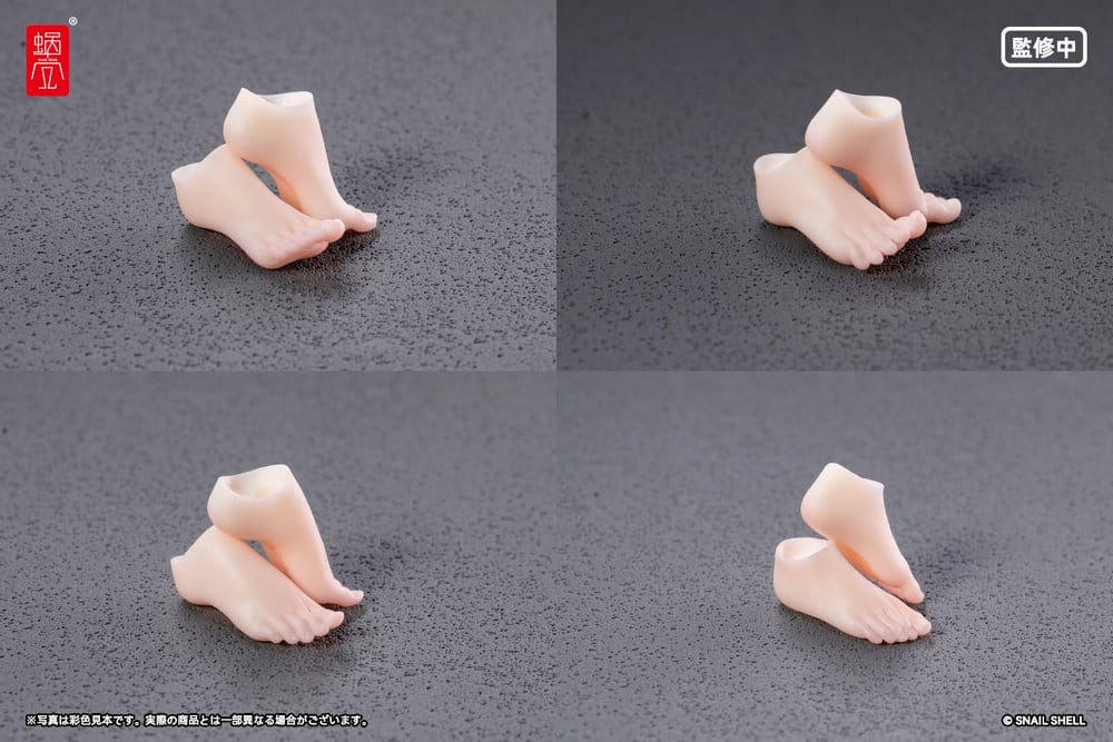 Original Character Zubehör Set für Actionfiguren 1/12 RPGEX-06 Adventurer Snail Foot Parts