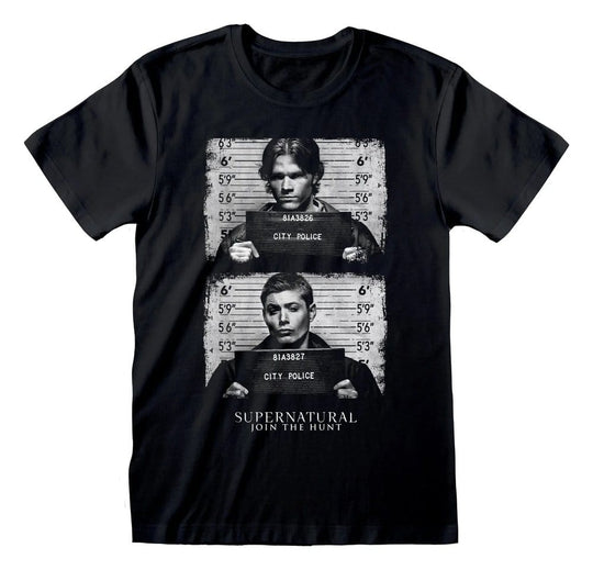 Supernatural T-Shirt Line Up Black Größe L