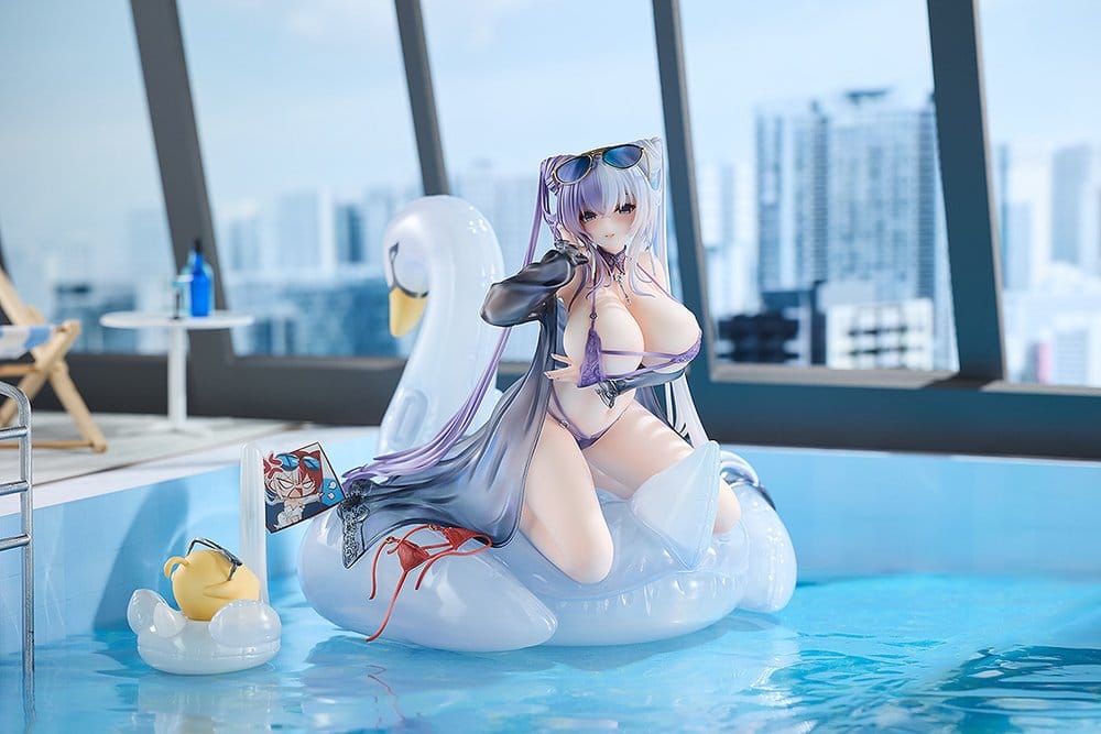 Azur Lane PVC Figur 1/7 Ying Swei Blue Waves, Limpid Summer Ver. 18 cm