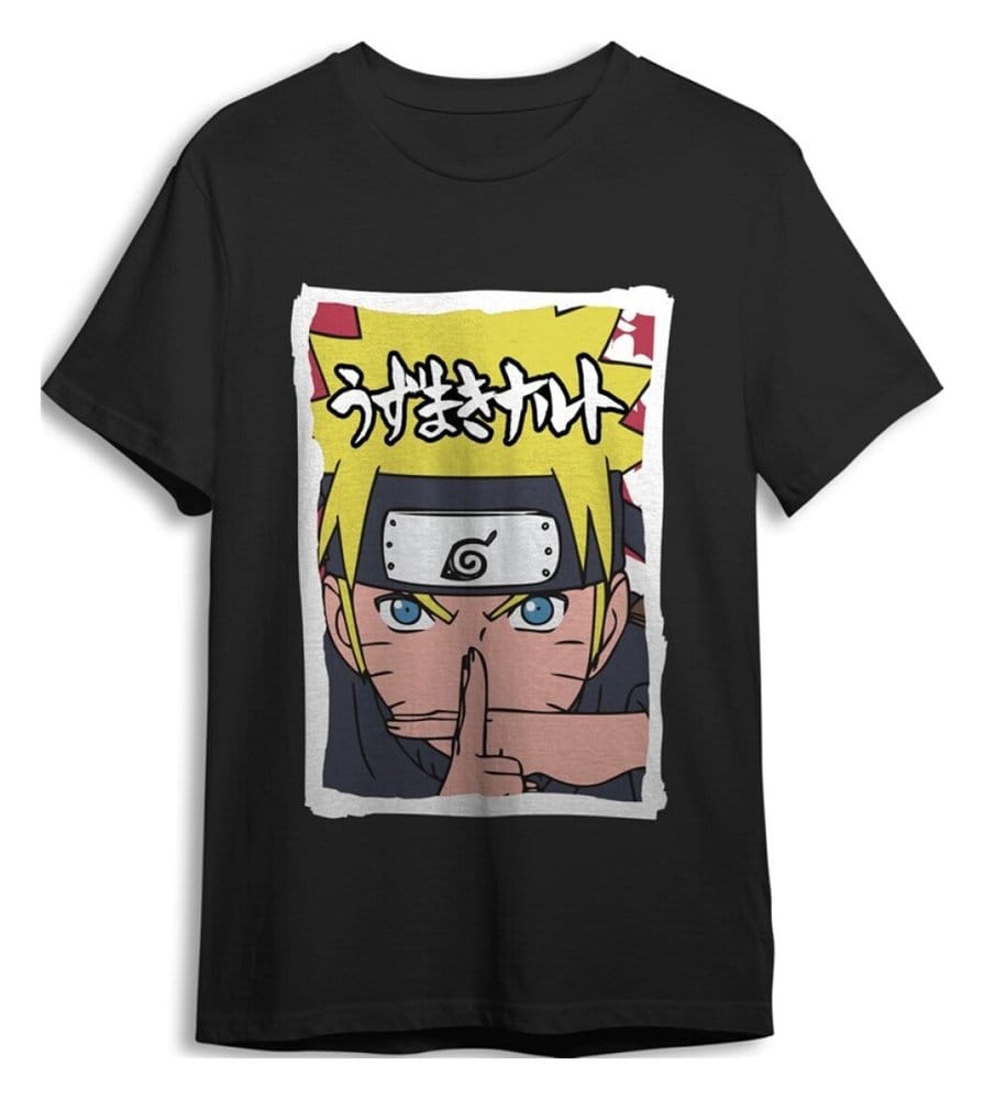 Naruto Shippuden T-Shirt X Black Größe XL