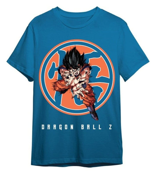 Dragon Ball Z T-Shirt Goku Marineblau Größe M