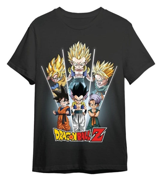 Dragon Ball T-Shirt Gotrunks Schwarz Größe XXL