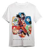 Dragon Ball T-Shirt Friends Weiß Größe L