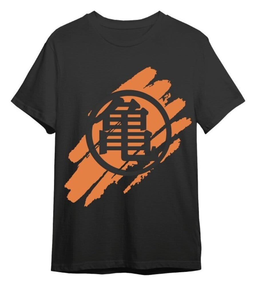 Dragon Ball T-Shirt Logo Kame Schwarz Größe L