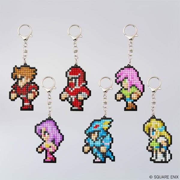 Final Fantasy Pixel Remaster DIY Pixel Art Schlüsselanhänger Kollektion Vol.2 Blind Box Display (6)
