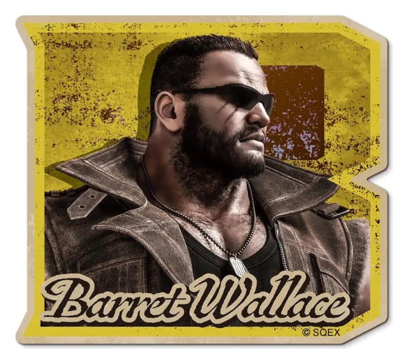 Final Fantasy VII Remake Charakter Sticker Barret Wallace