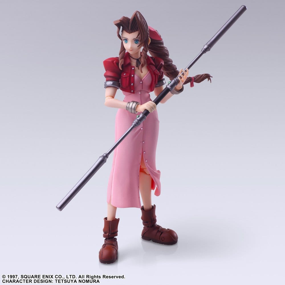 Final Fantasy VII Bring Arts Actionfigur Aerith Gainsborough Digital Plus Edition 14 cm