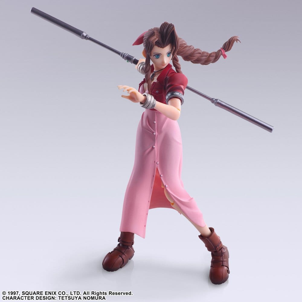 Final Fantasy VII Bring Arts Actionfigur Aerith Gainsborough Digital Plus Edition 14 cm