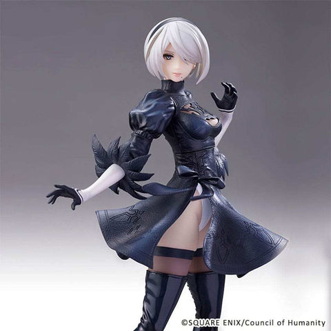 NieR:Automata PVC Statue 2B (YoRHa No.2 Type B) Ver. 1.1a No Goggles Ver. 30 cm