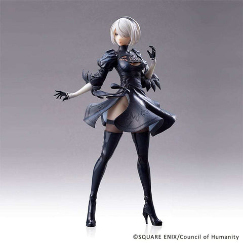 NieR:Automata PVC Statue 2B (YoRHa No.2 Type B) Ver. 1.1a No Goggles Ver. 30 cm