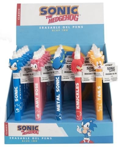 Sonic - The Hedgehog Radierbarer Gelstift Characters Display (30)