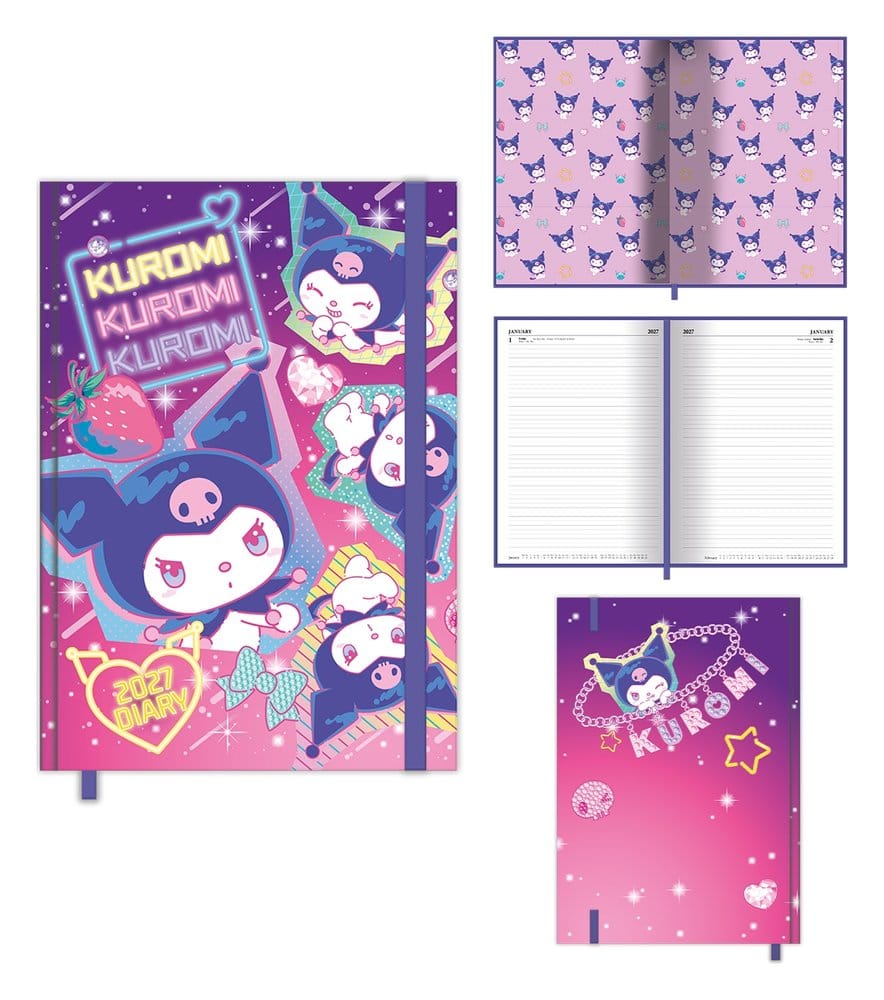 Sanrio DTP Terminplaner A5 2027 Kuromi