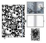 The Nightmare Before Christmas DTP Terminplaner A5 2027 Skellington Avalanche