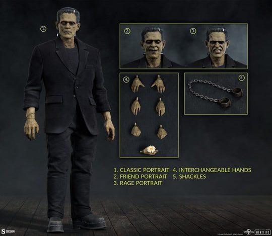 Universal Monsters Actionfigur 1/6 Frankenstein (Deluxe Edition) 33 cm