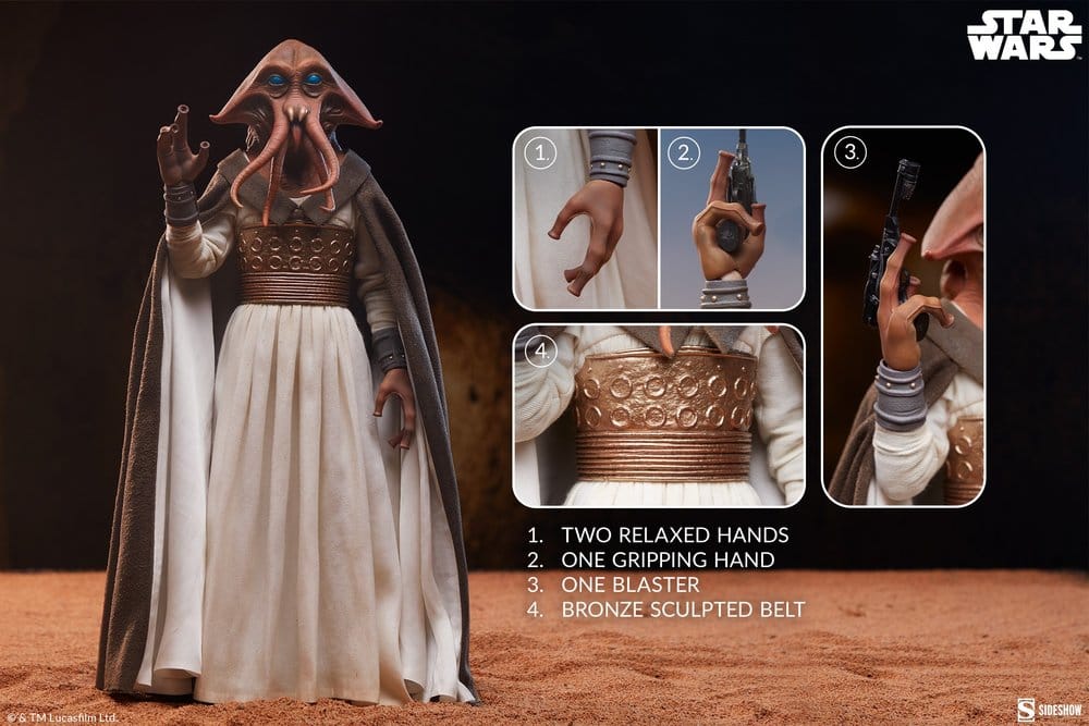 Star Wars Actionfigur 1/6 Tessek 32 cm