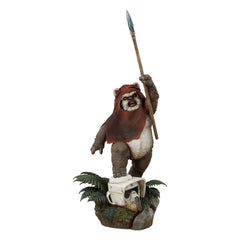 Star Wars: Episode VI - Die Rückkehr der Jedi-Ritter Premium Format Statue Wicket 46 cm