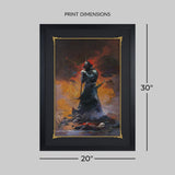 Frank Frazetta Kunstdruck Death Dealer III (Revised) Rainbow Lava Holofoil 41 x 61 cm - ungerahmt
