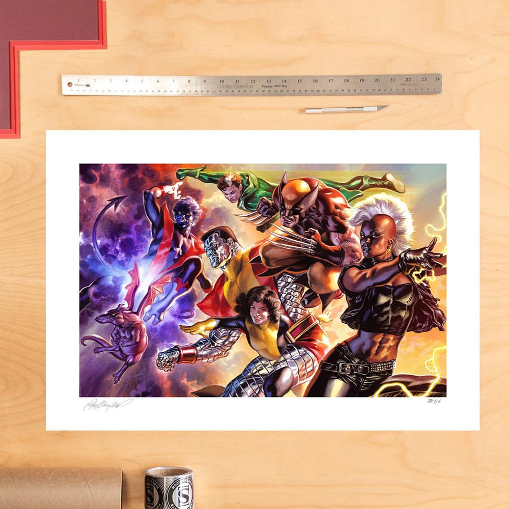 Marvel X-Men Kunstdruck The X-Men by Felipe Massafera 46 x 66 cm - ungerahmt