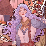 Critical Role Kunstdruck Laura Bailey: 10th Anniversary Art Nouveau Illustrations 46 x 28 cm - ungerahmt