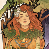 Critical Role Kunstdruck Marisha Ray: 10th Anniversary Art Nouveau Illustrations 46 x 28 cm - ungerahmt