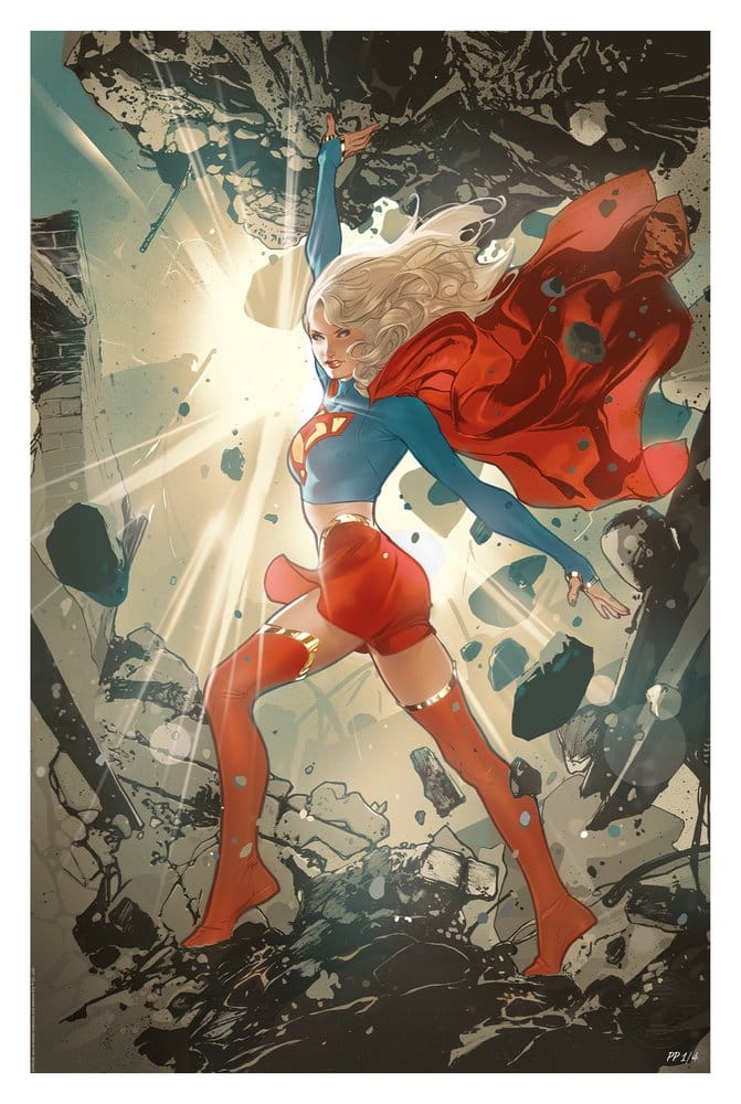 DC Comics Kunstdruck Supergirl 41 x 61 cm - ungerahmt