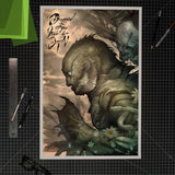 Der Schrecken vom Amazonas Kunstdruck Creature from the Black Lagoon by Dan Quintana 61 x 41 cm - ungerahmt