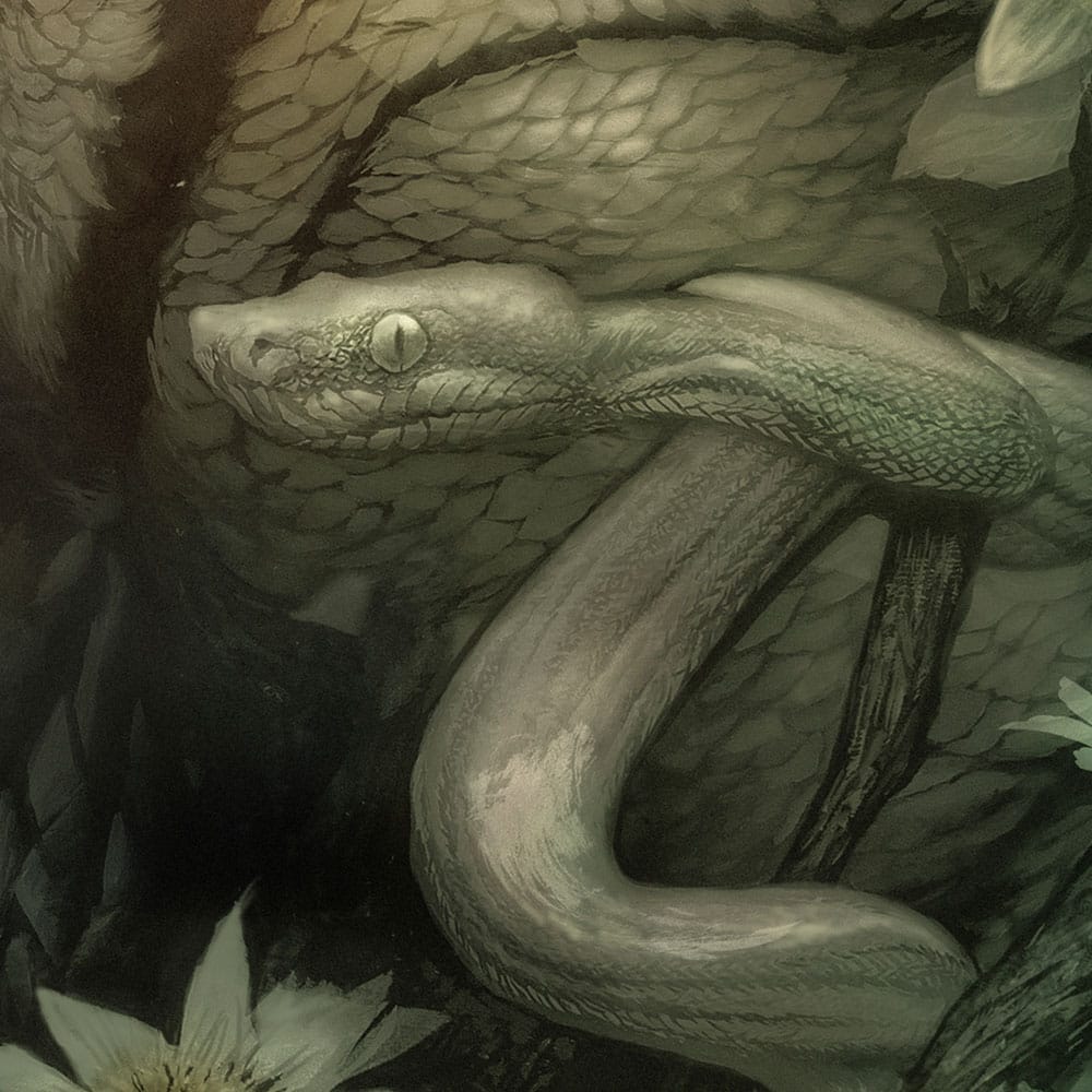 Der Schrecken vom Amazonas Kunstdruck Creature from the Black Lagoon by Dan Quintana 61 x 41 cm - ungerahmt