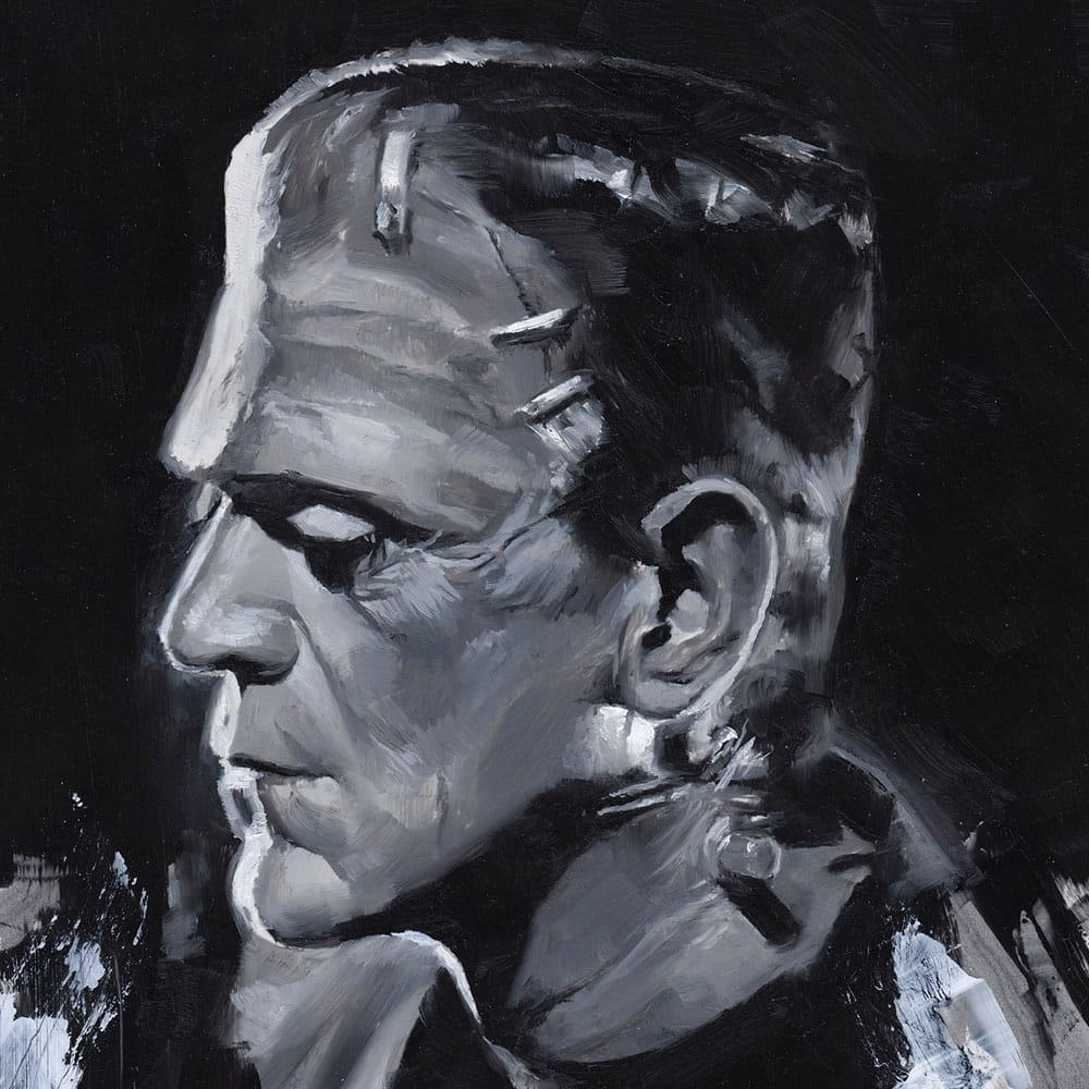 Frankenstein Kunstdruck Frankenstein by Chris Valentine 41 x 31 cm - ungerahmt