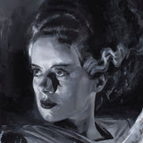 Frankensteins Braut Kunstdruck Bride of Frankenstein by Chris Valentine 41 x 31 cm - ungerahmt