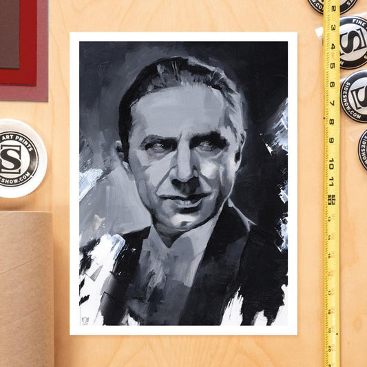 Dracula Kunstdruck Dracula by Chris Valentine 41 x 31 cm - ungerahmt