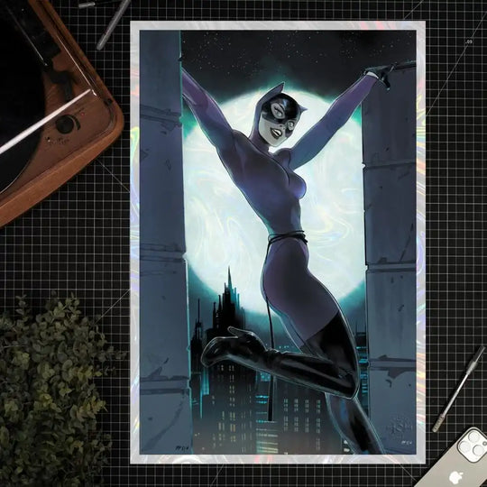 DC Comics Kunstdruck Catwoman: Nine Lives 61 x 41 cm - ungerahmt
