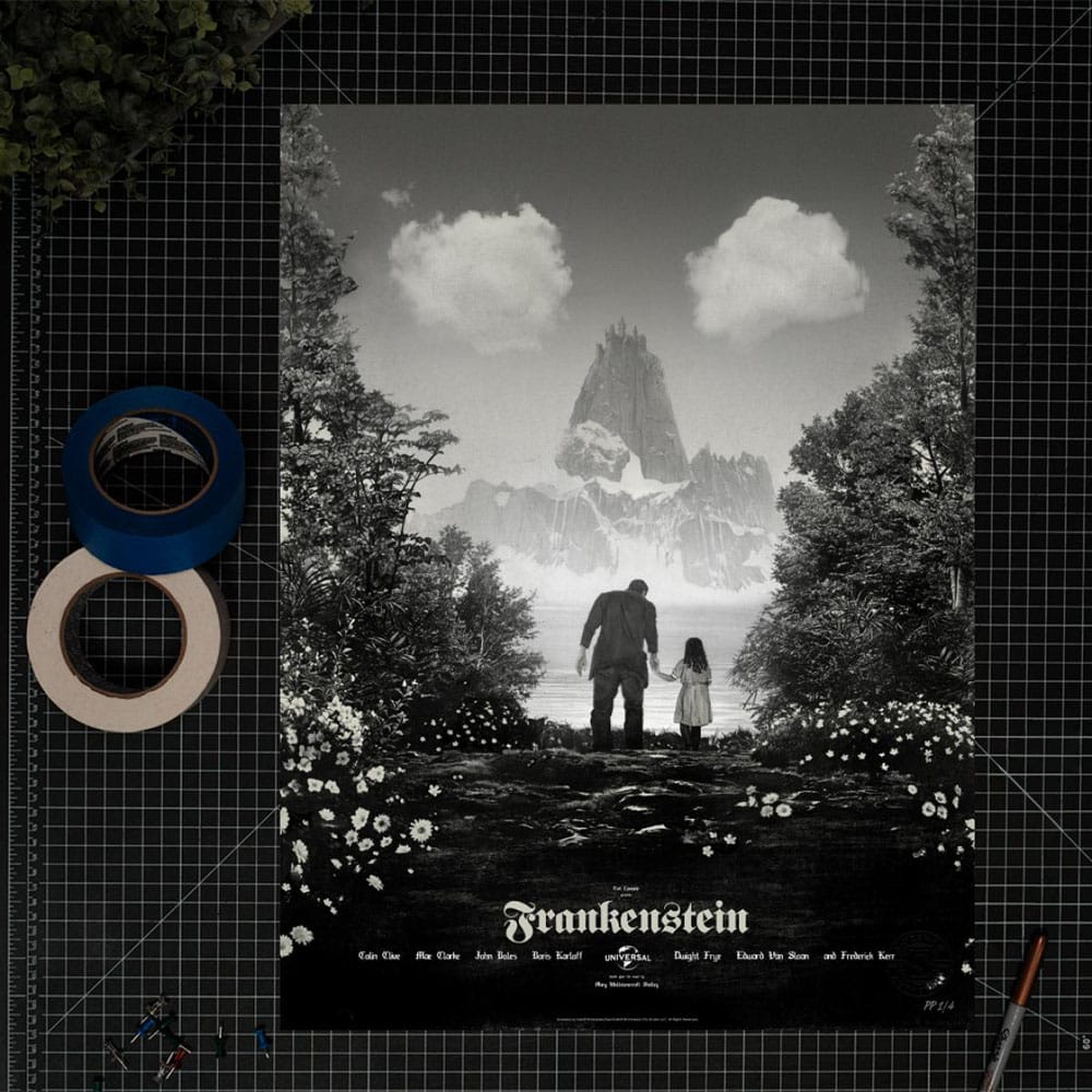 Frankenstein Kunstdruck Frankenstein by Greg Ruth 61 x 46 cm - ungerahmt