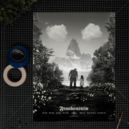 Frankenstein Kunstdruck Frankenstein by Greg Ruth 61 x 46 cm - ungerahmt